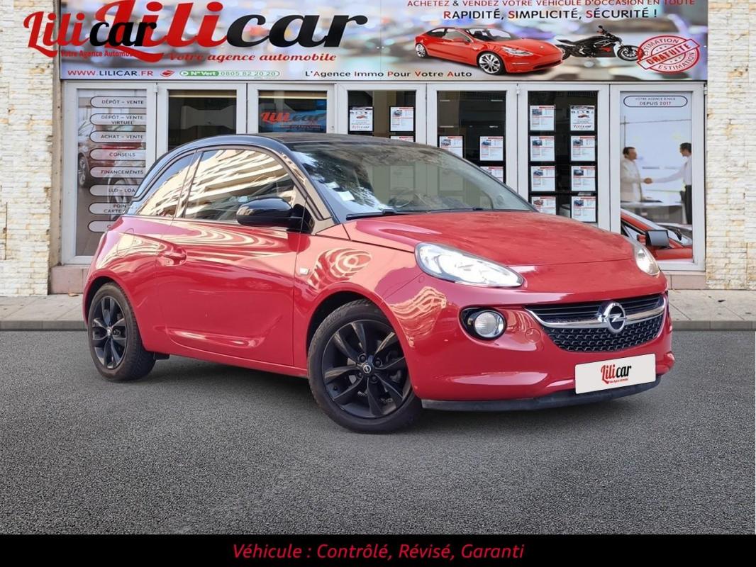 Opel Adam 1.4i 87ch - S&S Glam Garantie 12 Mois