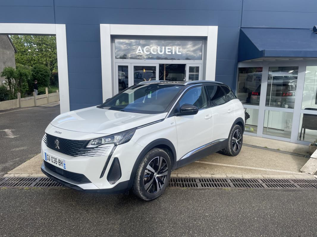 PEUGEOT 3008 - 1.5L BHDI 130CV GT EAT8 - HAYON ELECTRIQUE SIEGE CHAUFFANT CAMERA AVANT FOCAL (2023)