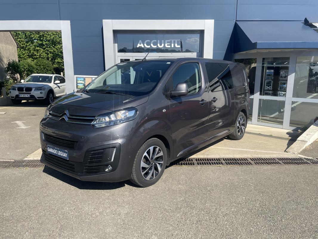 CITROËN JUMPY - CABINE APPROFONDIE 5 PLACES 2L BHDI 180 CV EAT 6 - ATTELAGE INTERIEUR BOIS SIEGE CHAUFFANT (2017)