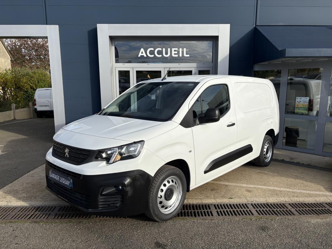 PEUGEOT PARTNER - LONG XL BHDI 100 S&S ASPHALT - INTERIEUR INOX (2021)