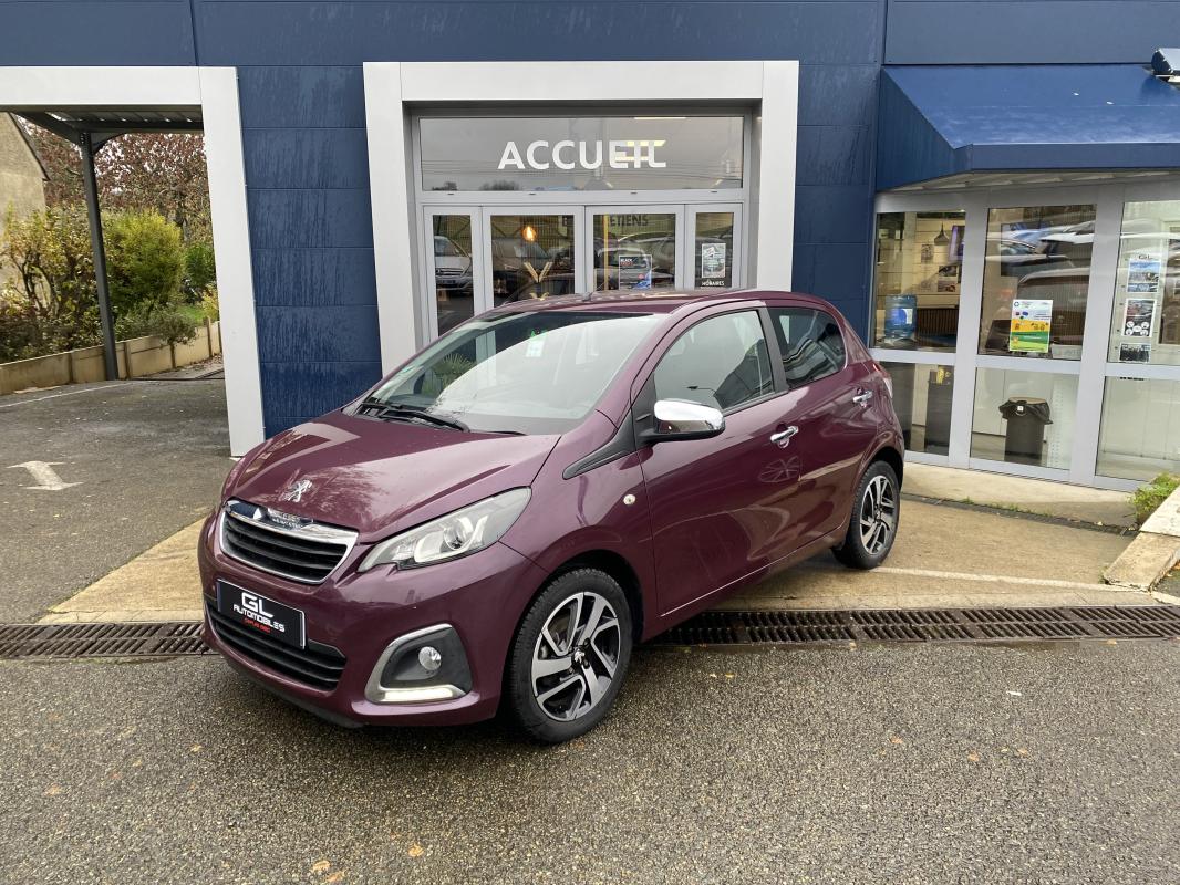 PEUGEOT 108 - 1.2 82 CV BVM 5 ALLURE + CAMERA DE RECUL (2014)