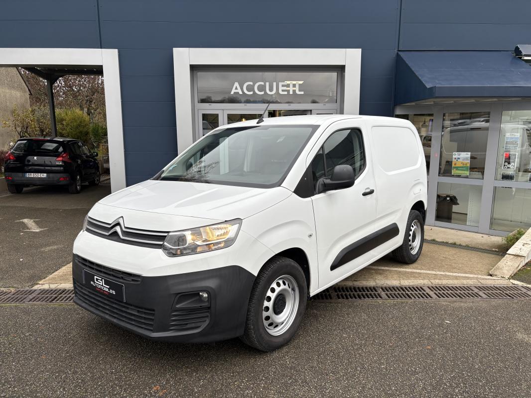 CITROËN BERLINGO - 1.6L BHDI 75 CV BVM 5 CLUB - GRIP CONTROLE TVA RECUPERABLE 10 825 HT (2019)