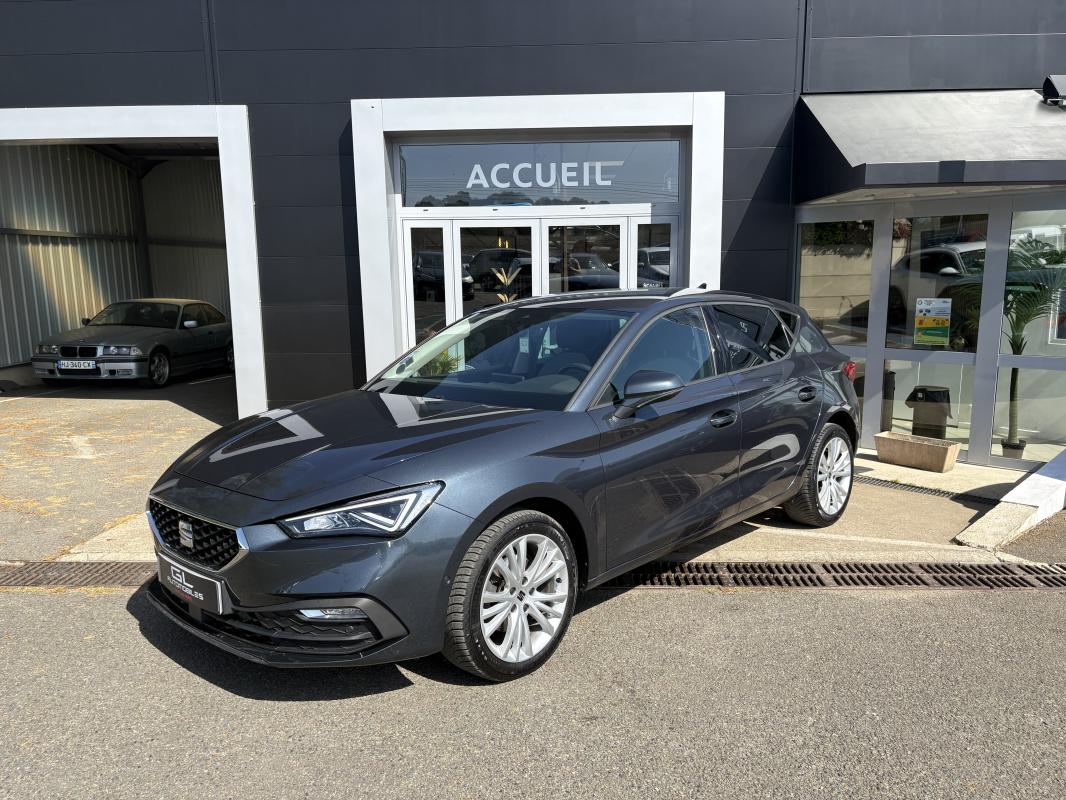 SEAT LEON - 1.0L TSI 110 CV URBAN BVM 6 - APPLE CAR PLAY SANS FIL CAMERA -FEUX LED (2021)