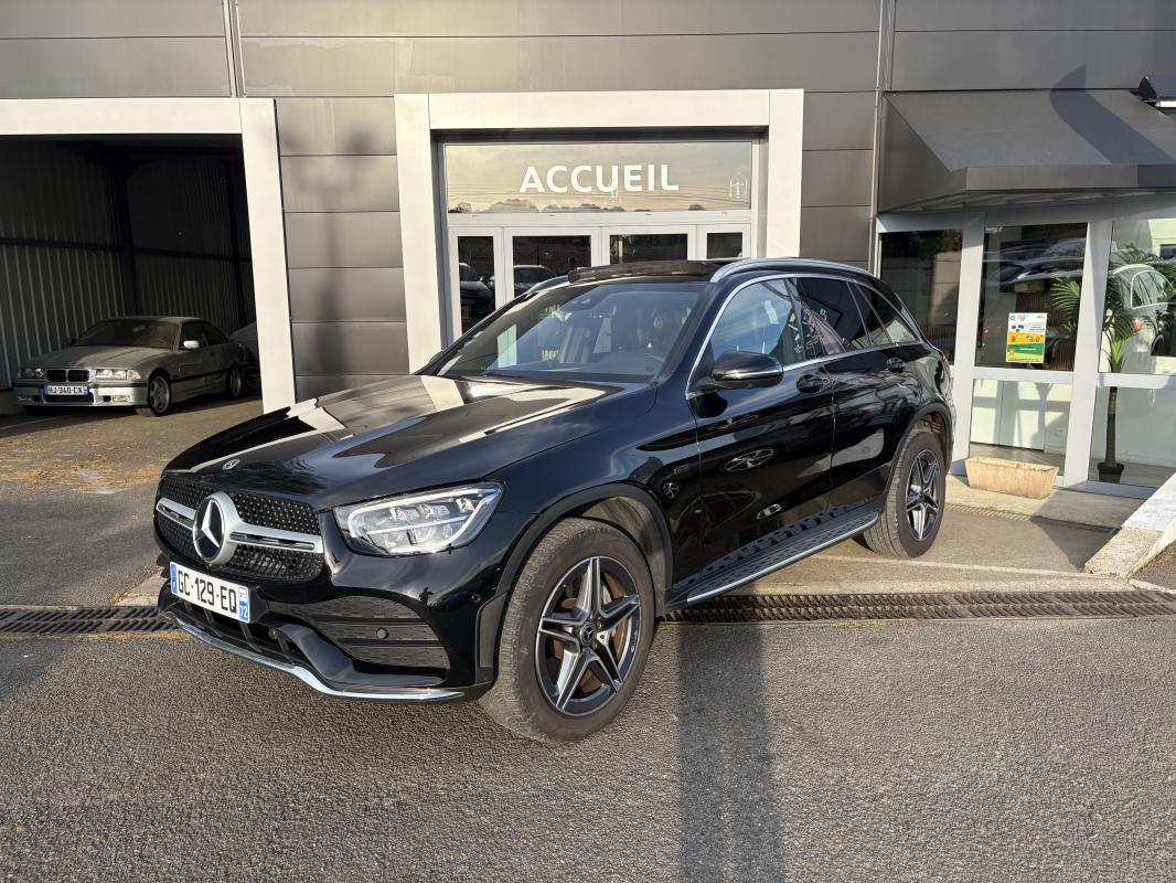 MERCEDES CLASSE GLC - 300 DE + HYBRIDE EQ POWER AMG LIGNE BVA - TOIT OUVRANT HAYON ELECTRIQUE SIEGE CAMERA 360 TVA (2022)