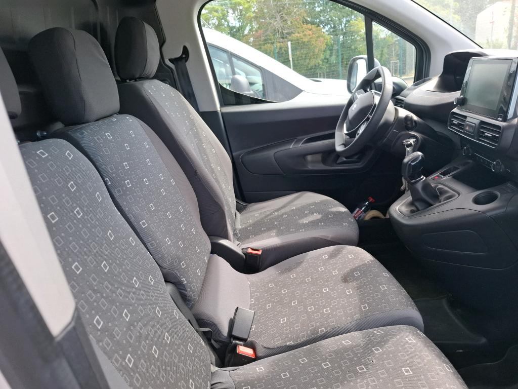 PEUGEOT PARTNER - FOURGON STANDARD 1000 KG BLUEHDI 100 S&S BVM5 ASPHALT (2021)