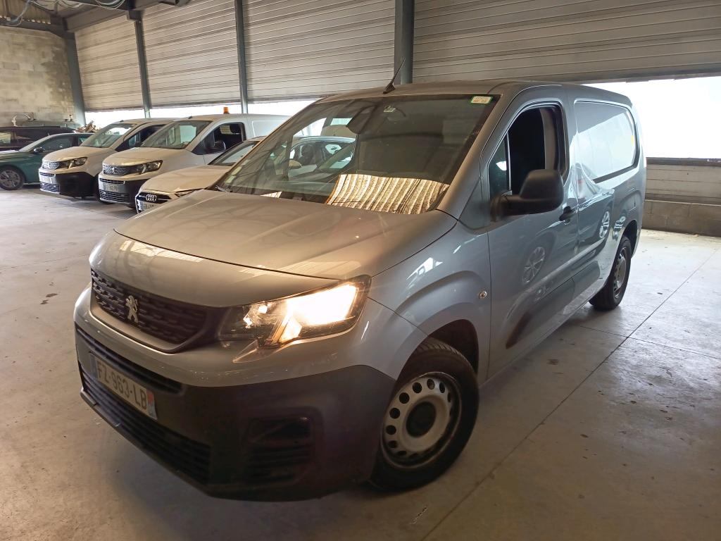 PEUGEOT PARTNER - FOURGON LONG 950 KG BLUEHDI 100 S&S BVM5 ASPHALT (2021)